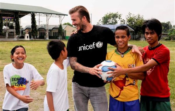 BECKHAM-NIÑOS DESFAVORECIDOS