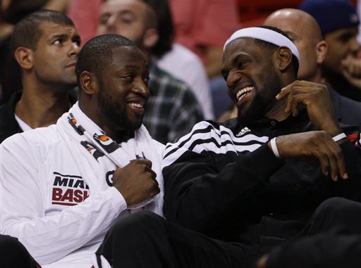 Dwyane Wade, LeBron James
