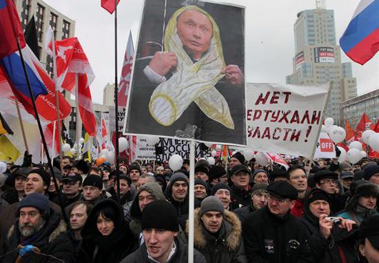 Rusia manifestaciones Putin