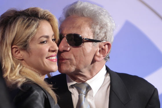 Shakira y papa