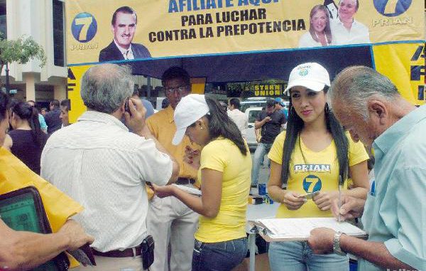 recolección de firmas