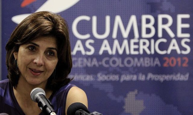 Canciller Colombia