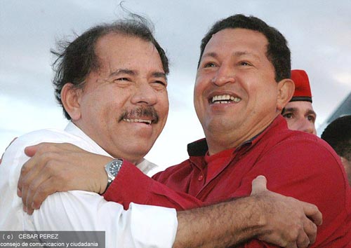 Chávez-y-Daniel-Ortega