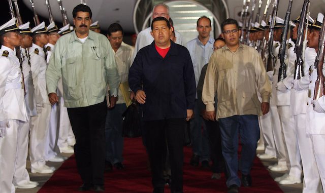 Hugo Chavez, Nicolas Maduro, Elias Jaua