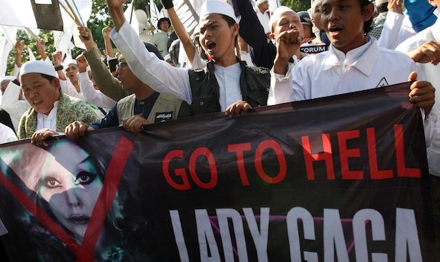 INDONESIA-LADY GAGA