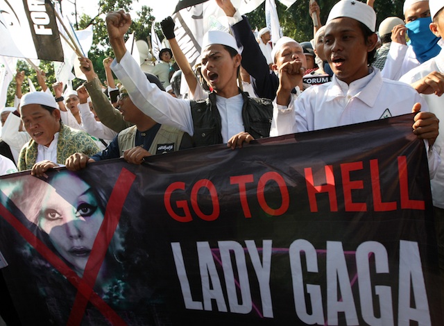 INDONESIA-LADY GAGA