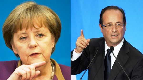 Merkel Hollande