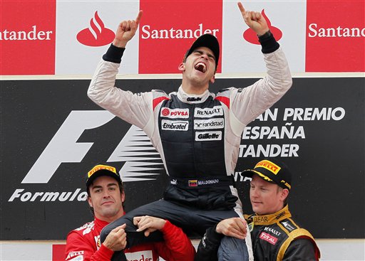Fernando Alonso, Pastor Maldonado, Kimi Raikkonen