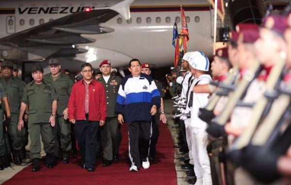 chávez radioterapia regresa