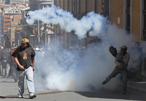 BOLIVIA-PROTESTAS