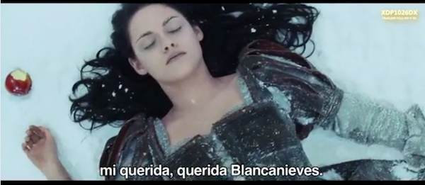 blancanieves y el cazador