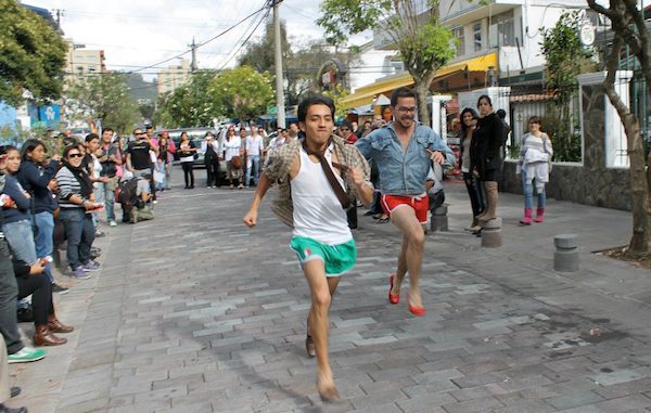 carrera de tacones