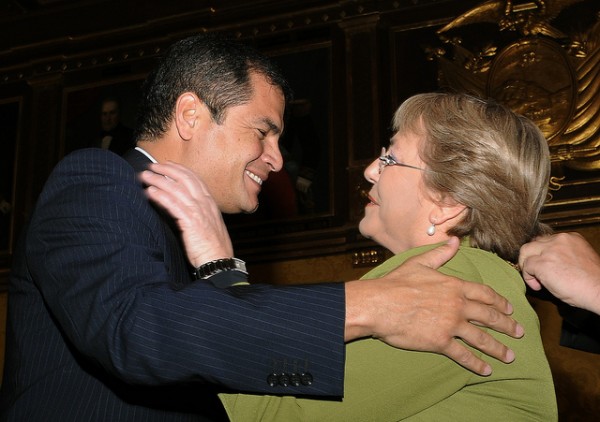 EX PRESIDENTA DE CHILE, MICHELLE BACHELET, FUE CONDECORADA P