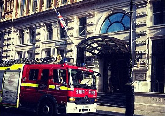 incendio hotel londres