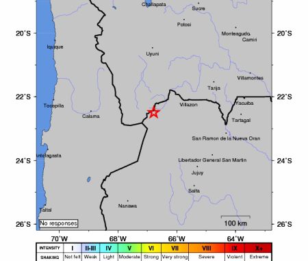 sismo entre Chile y Argentina