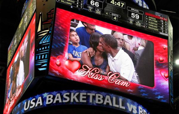 Obama beso