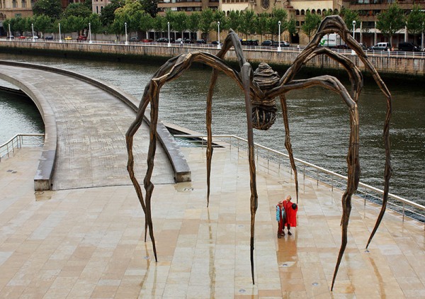 Image result for louise bourgeois spider people viewing