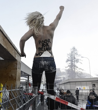 DAVOS-PROTESTA
