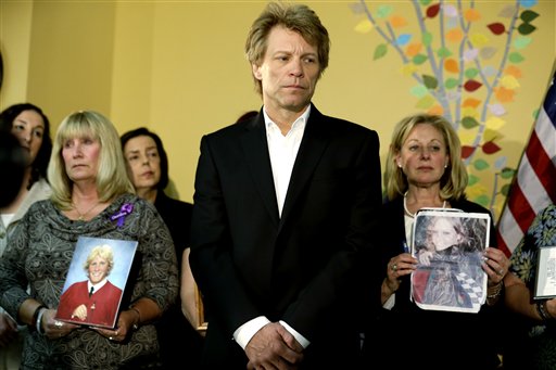 Jon Bon Jovi, Pamela Sanquini, Jill LaZare