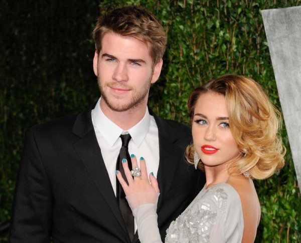 Miley Cyrus y Liam Hemsworth