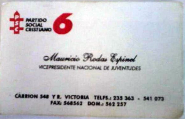tarjeta rodas