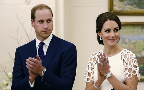 Prince William, Kate Duchess of Cambridge, Peter Cosgrove