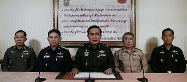 tailandia golpe