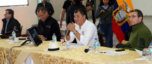 correa y sus amigos
