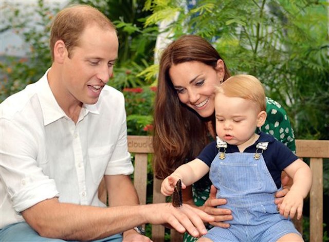 Prince George, Prince William, Kate Duchess of Cambridge