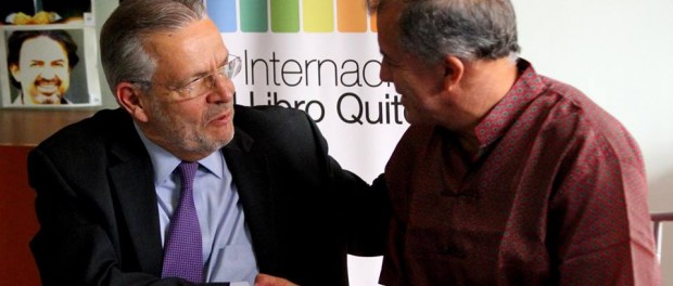 José Carreño y Francisco Velasco VII edición de la Feria Internacional del Libro de Quito 2014 José Carreño y Francisco Velasco VII edición de la Feria Internacional del Libro de Quito 2014