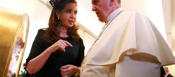 Cristina y el Papa
