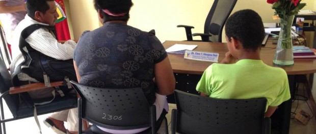mujer hijo