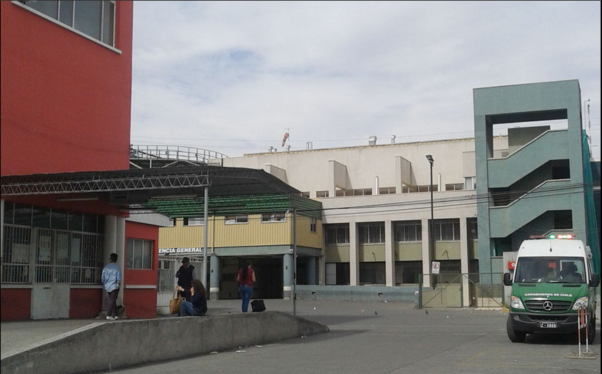 hospital Barros Luco declarado en alerta en Chile