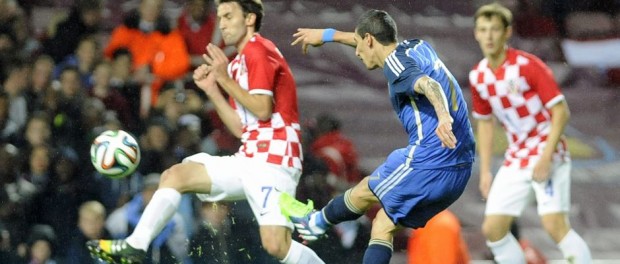 Ángel Di María. Argentina vs Croacia.