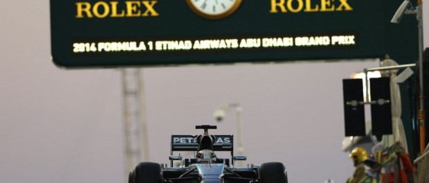 Lewis Hamilton. Abu Dhabi.