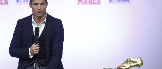 Cristiano Ronaldo bota de oro.