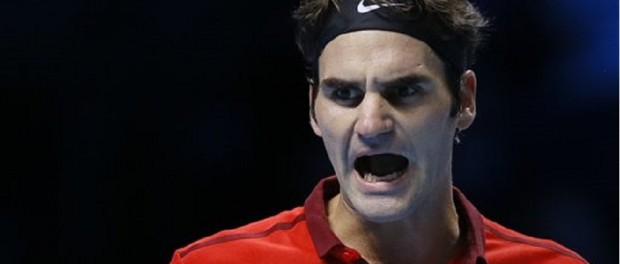 Roger Federer. Copa Masters.