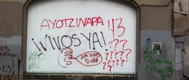 Ayotzinapa 43 México DF estudiantes protestas