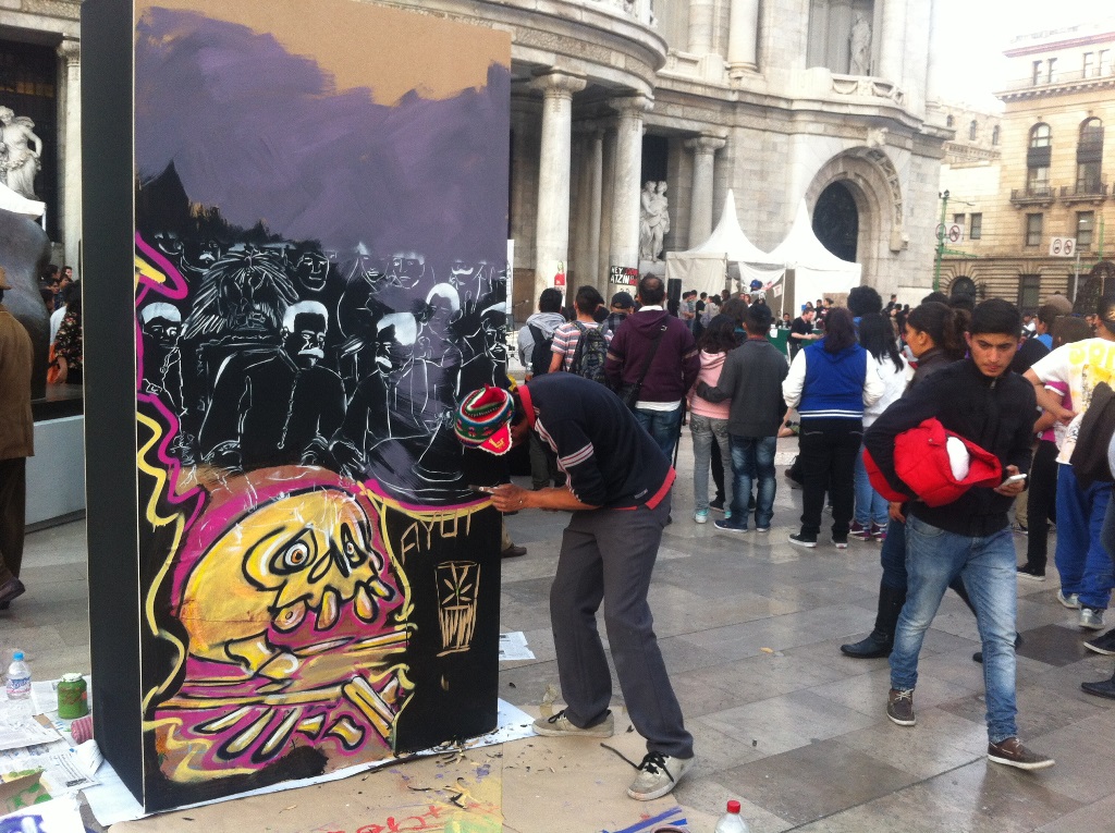 Ayotzinapa – Palacio de Bellas Artes – México DF