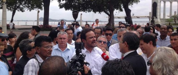 Paúl Carrasco en Guayaquil