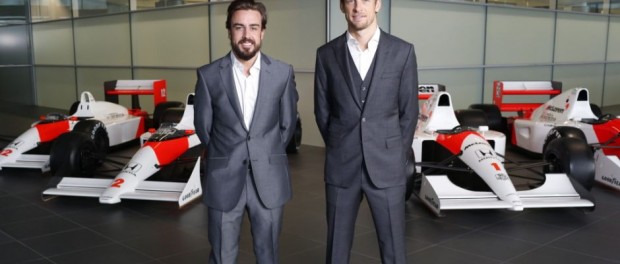 Fernando Alonso. Jenson Button. Mc Laren.
