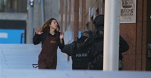 Australia Secuestro Sídney Lindt liberados rehén