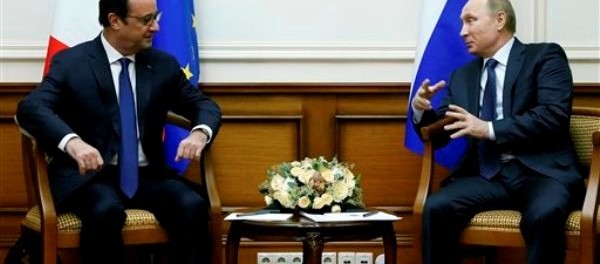 Hollande y Putin