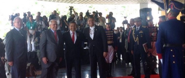 Humala, Samper y Correa