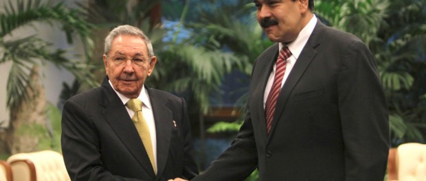 Castro, Maduro