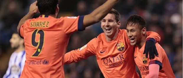 Lionel Messi, Neymar, Luis Suarez