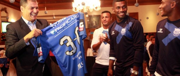 rafael correa emelec
