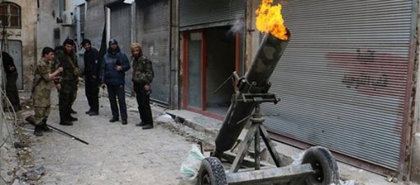 Ataque de morteros en Siria