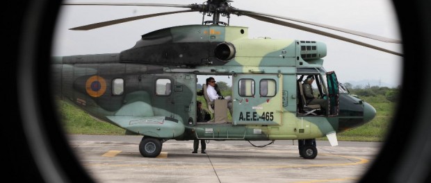 correa helicóptero