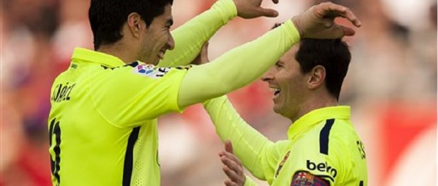 Luis Suarez, Lionel Messi